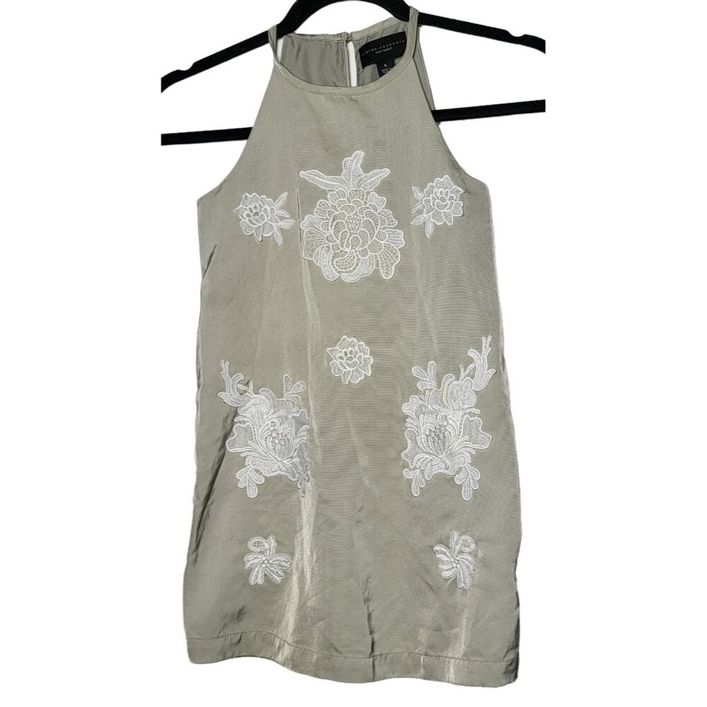 Victoria Beckham Target Girls Sleeveless Dress Size Small Feminine Lace Dainty